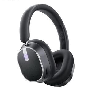Sissm Hybrid ANC Bluetooth Over-Ear Headphones 40mm 360° Audio - Black